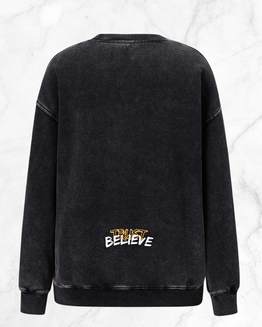 BELIEVE ACID WASH NEGRO